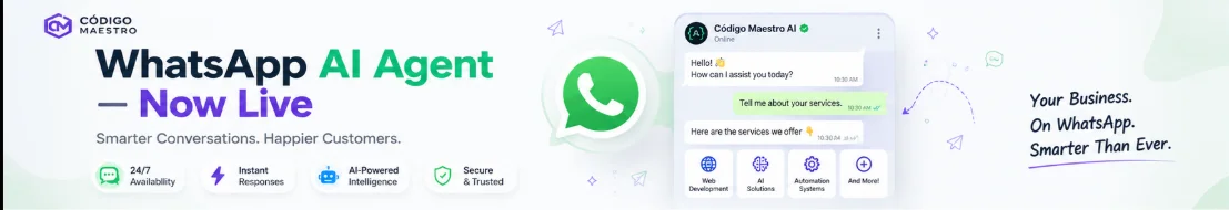 WhatsApp AI Agent — Now Live