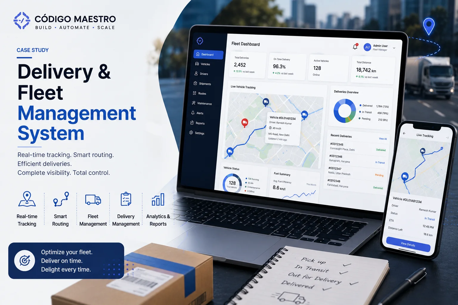 Delivery & Fleet Management System